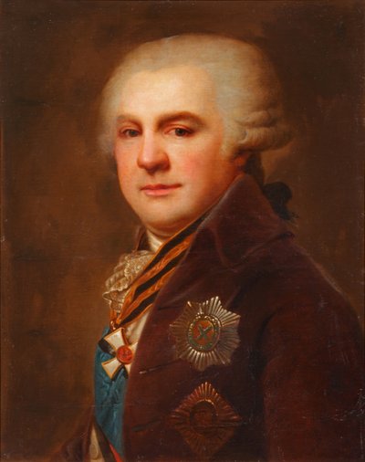 Portrait of Count Alexander Nikolayevich Samoylov by Johann Baptist von Lampi the Elder
