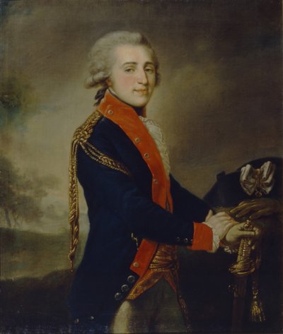 Portrait of Count Artemy Ivanovich Lazarev 1768-1791 by Johann Baptist von Lampi the Elder