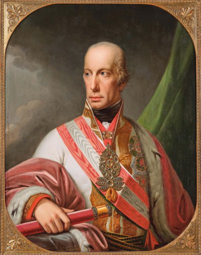 Portrait of Holy Roman Emperor Francis II by Johann Baptist von Lampi the Elder