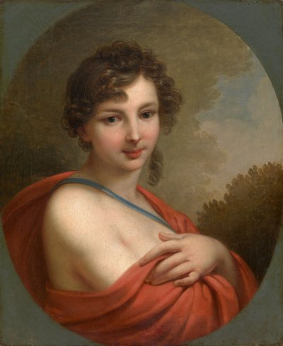 Portrait of Yelena Naryshkina 1785-1855, 1800 by Johann Baptist von Lampi the Elder