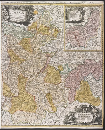 Map of Bavaria, 