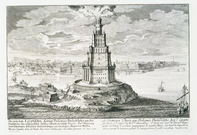 The Pharos of Alexandria, plate 9 from 