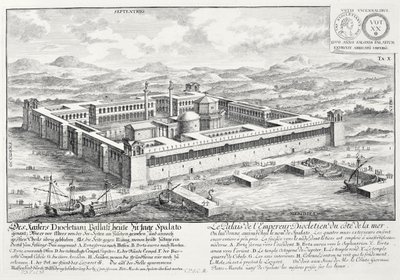 Palace of Diocletian, Split, Yugoslavia, from 