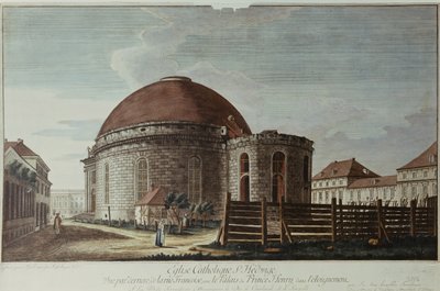 St. Hedwig, Cathedral, Berlin by Johann Carl Wilhelm Rosenberg