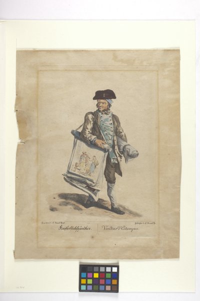 Kupferstiehhandler - Vendeur d