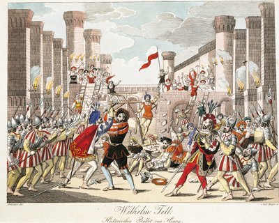 Historical Ballet of Henry, scene from 