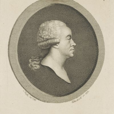Portrait of the Composer Joseph Schuster by Johann Christian Benjamin Gottschick