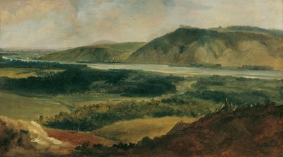 Danube Landscape Seen from Bisamberg by Johann Christian Brand