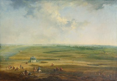 Laxenburg from Hayd-Lusthaus towards Maria Lanzendorf by Johann Christian Brand