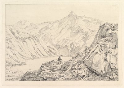 Bockhart Lake Der Bockhardsee, early 19th century by Johann Christian Erhard