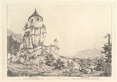 Landscape, Mariastein in Tyrol by Johann Christian Erhard