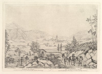 Rural Landscape, Radstadt am Tauren, early 19th century by Johann Christian Erhard