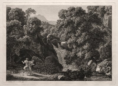 Heroic Landscape: The Satyr and the Nymph by Johann Christian Reinhart