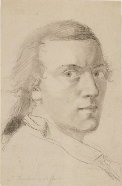Selfportrait 1786 by Johann Christian Reinhart