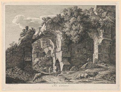 Landscape - In the Colosseum by Johann Christian Reinhart
