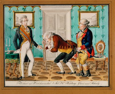 A Popular Play in Vienna Shows Poet and Actor Johann Nestroy by Johann Christian Schoeller