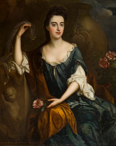 Portrait of Mrs Judith Corbet by Johann Closterman