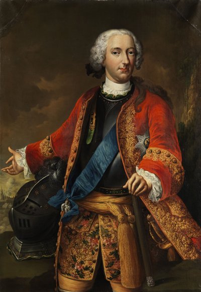 Portrait of Charles I, Duke of Brunswick-Wolfenbüttel 1713-1780 by Johann Conrad Eichler