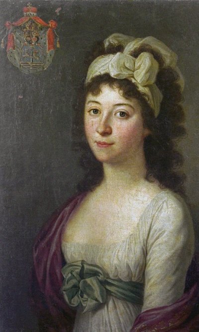 Countess Anna Luisa Barbara Babette Odescalchi 1778-1813, née Keglevich de Buzin by Johann Daniel Donat