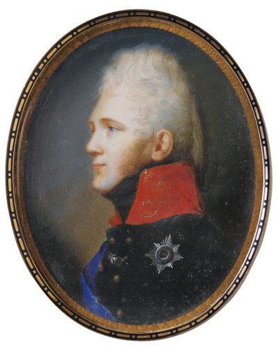 Portrait of Emperor Alexander I, 1805 by Johann Dominik Bossi