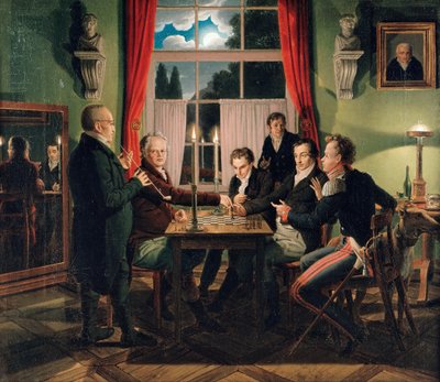 Chess Game by Johann Erdmann Hummel