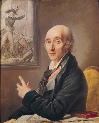 Portrait of Marshal Pierre Francois Charles Augereau by Johann Ernst Heinsius