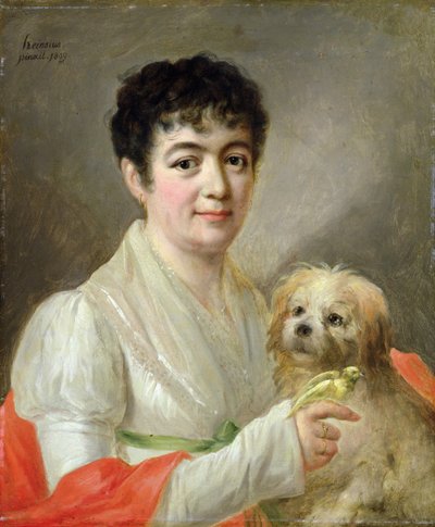 Portrait of an Unknown Woman by Johann Ernst Heinsius