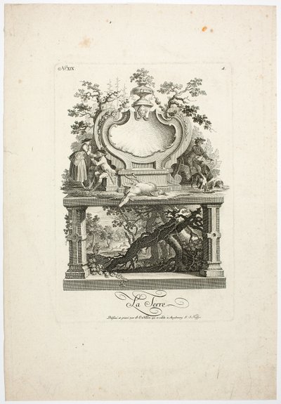 Earth by Johann Esaias Nilson