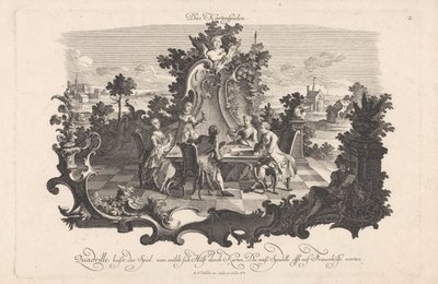 Card Game (Social Entertainment) by Johann Esaias Nilson