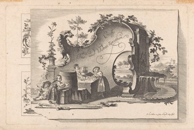 Coffee and Tea House by Johann Esaias Nilson