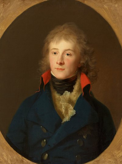 Portrait of Prince Louis Ferdinand of Prussia by Johann Friedrich August Tischbein