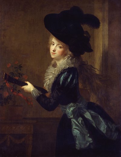 Lute Player by Johann Friedrich August Tischbein
