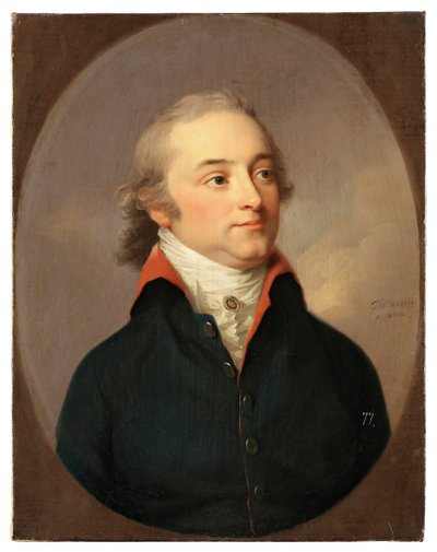 Portrait of Friedrich Karl Ludwig, Duke of Schleswig-Holstein-Sonderburg-Beck 1757-1816 by Johann Friedrich August Tischbein