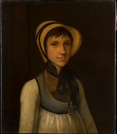 Portrait of Marie Barbara Lauck by Johann Friedrich August Tischbein