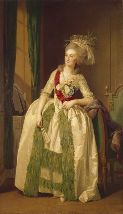 Portrait of Princess Natalya Vladimirovna Saltykova by Johann Friedrich August Tischbein