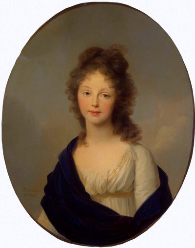 Portrait of Queen Louise of Prussia by Johann Friedrich August Tischbein