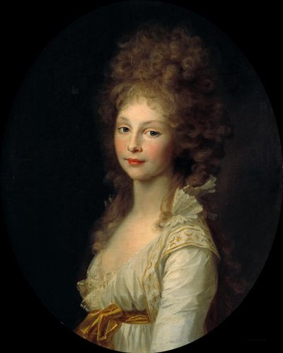 Princess Frederica Charlotte of Prussia by Johann Friedrich August Tischbein