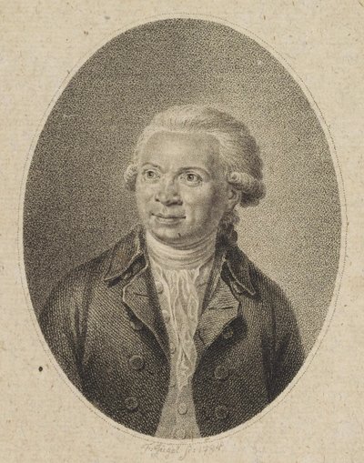 Portrait of the Composer Johann Abraham Peter Schulz, 1794 by Johann Friedrich Jügel