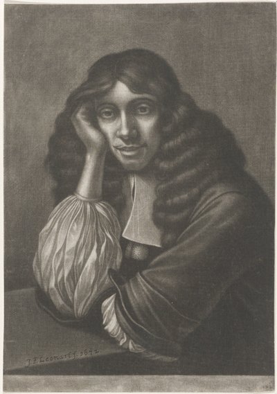 Portrait of Hans Braun by Johann Friedrich Leonard