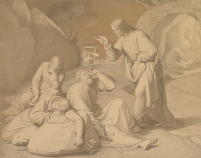 Christ in the Garden of Gethsemane by Johann Friedrich Overbeck