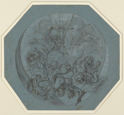Saint Michael Defeating Heresy and Satan by Johann Georg Bergmuller