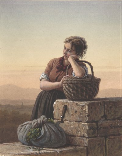 Returning Home, 19th century by Johann Georg Meyer