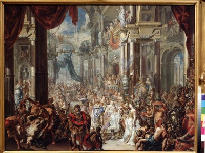 The Parable of the Wedding Feast by Johann Georg Platzer