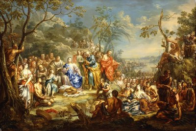 The Feeding of the Five Thousand by Johann Georg Platzer