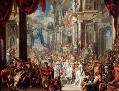 The Parable of the Wedding Feast by Johann Georg Platzer