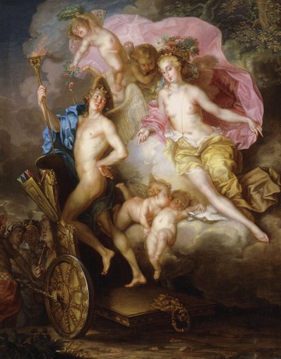 The Triumph of Venus and Cupid with Cupid