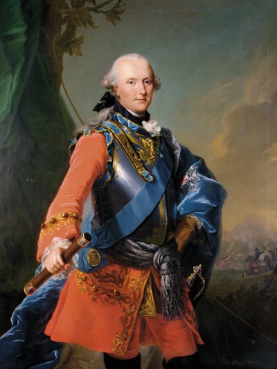 Prince Ferdinand, Duke of Brunswick-Luneburg, 1759 by Johann Georg Ziesenis