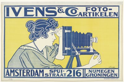 Advertising Posters for Ivens & Co and Guy de Coral & Co by Johann Georg van Caspel