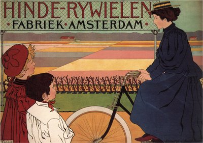 Hinde Rijwielen Fabriek Amsterdam by Johann Georg van Caspel