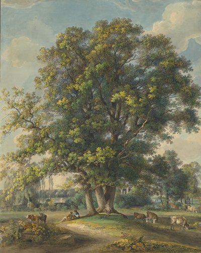 Et in Arcadia Ego by Johann Georg von Dillis